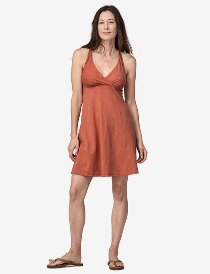 Pata Women's Amber Dawn Dress - Sienna Clay